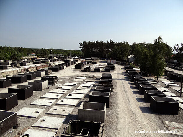 Szamba betonowe z certyfikatem Łomża - szeroki asortyment zbiorników